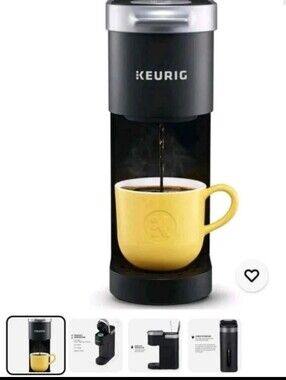 Keurig K-Mini Single Serve K-Cup Pod Coffee Maker, 6 to 12 oz Brew size